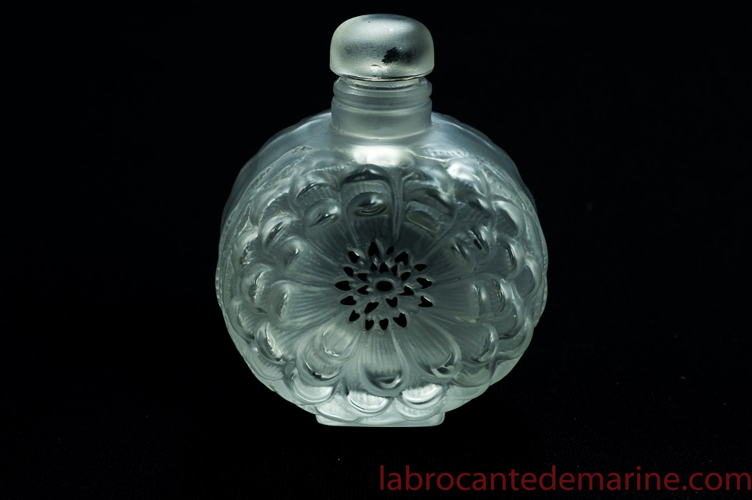 Flacon à Parfum En Cristal Lalique - Vide, Décoratif, Très Bon état - Objet De Collection