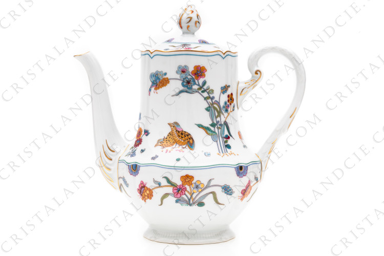 Coffee pot Golden Quails by Haviland