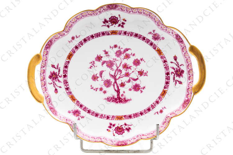 Plat à gâteaux Arbre pourpre par Haviland