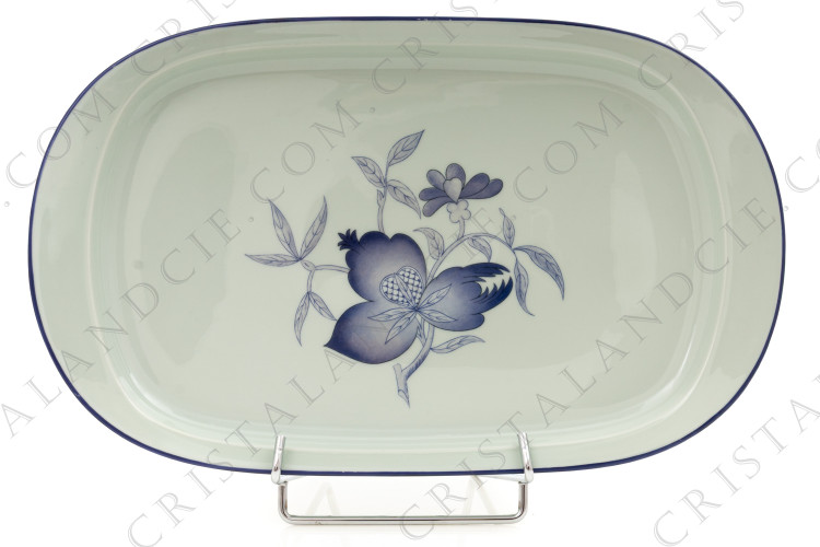 Plat ovale Shangaï par Haviland et Parlon