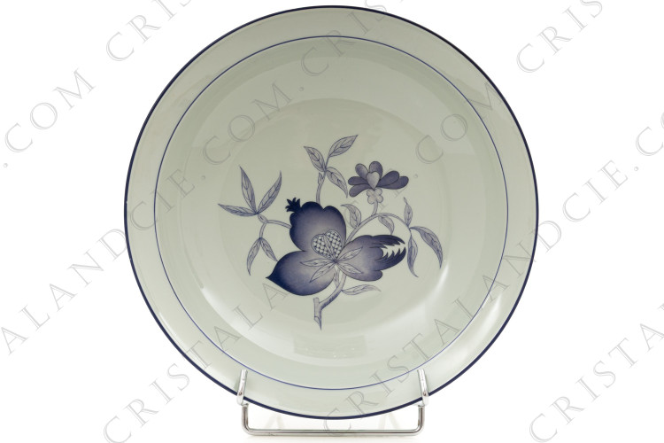 Plat rond creux Shangaï par Haviland et Parlon