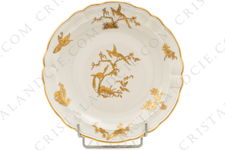 Plat rond Reine Elisabeth par Bernardaud