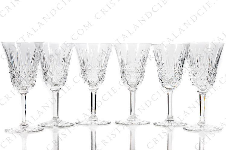 Six water glasses n°1 Tarn by Saint-Louis
