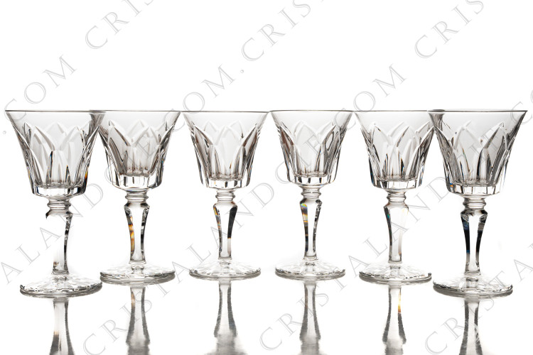 Six verres à Porto n°5 Camargue par Saint-Louis
