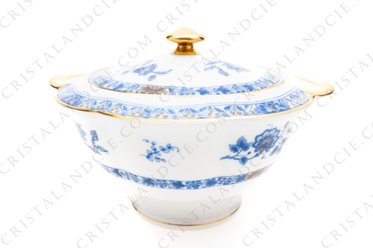 Sucrier Arbre bleu par Haviland