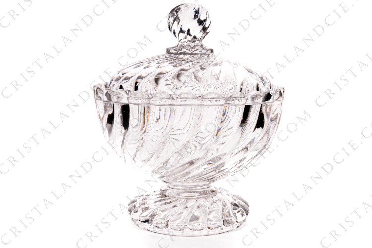 Sucrier Bambou Tors par Baccarat