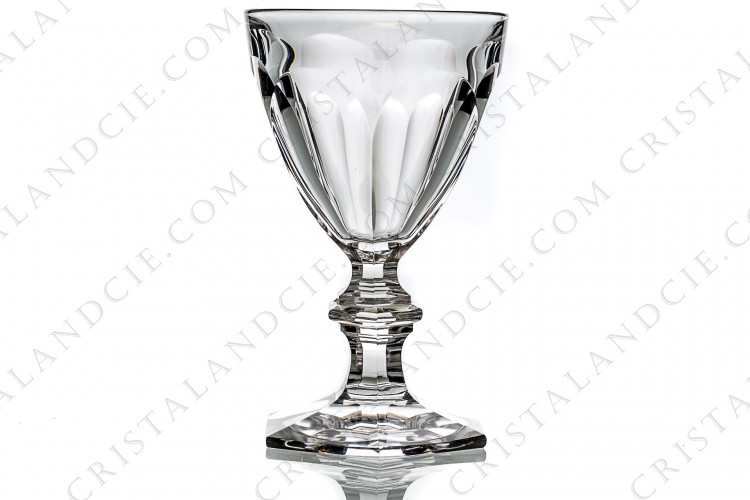 Verre à vin en cristal Baccarat modèle Genova doublé Ambre