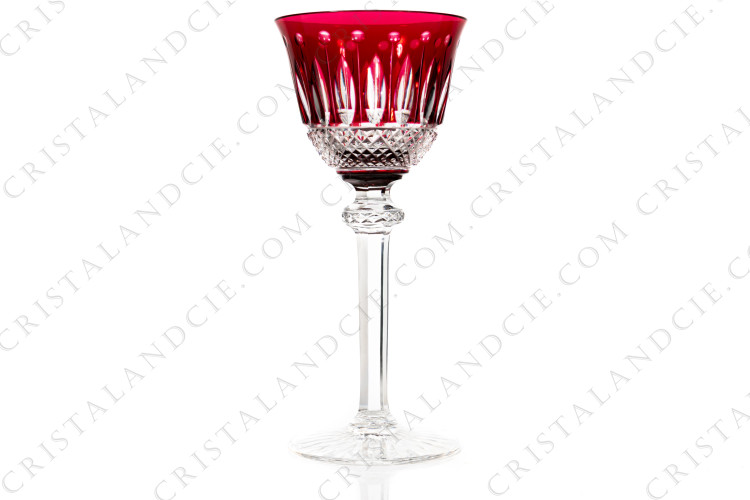 Verre à vin Roemer rouge Tommy par Saint-Louis