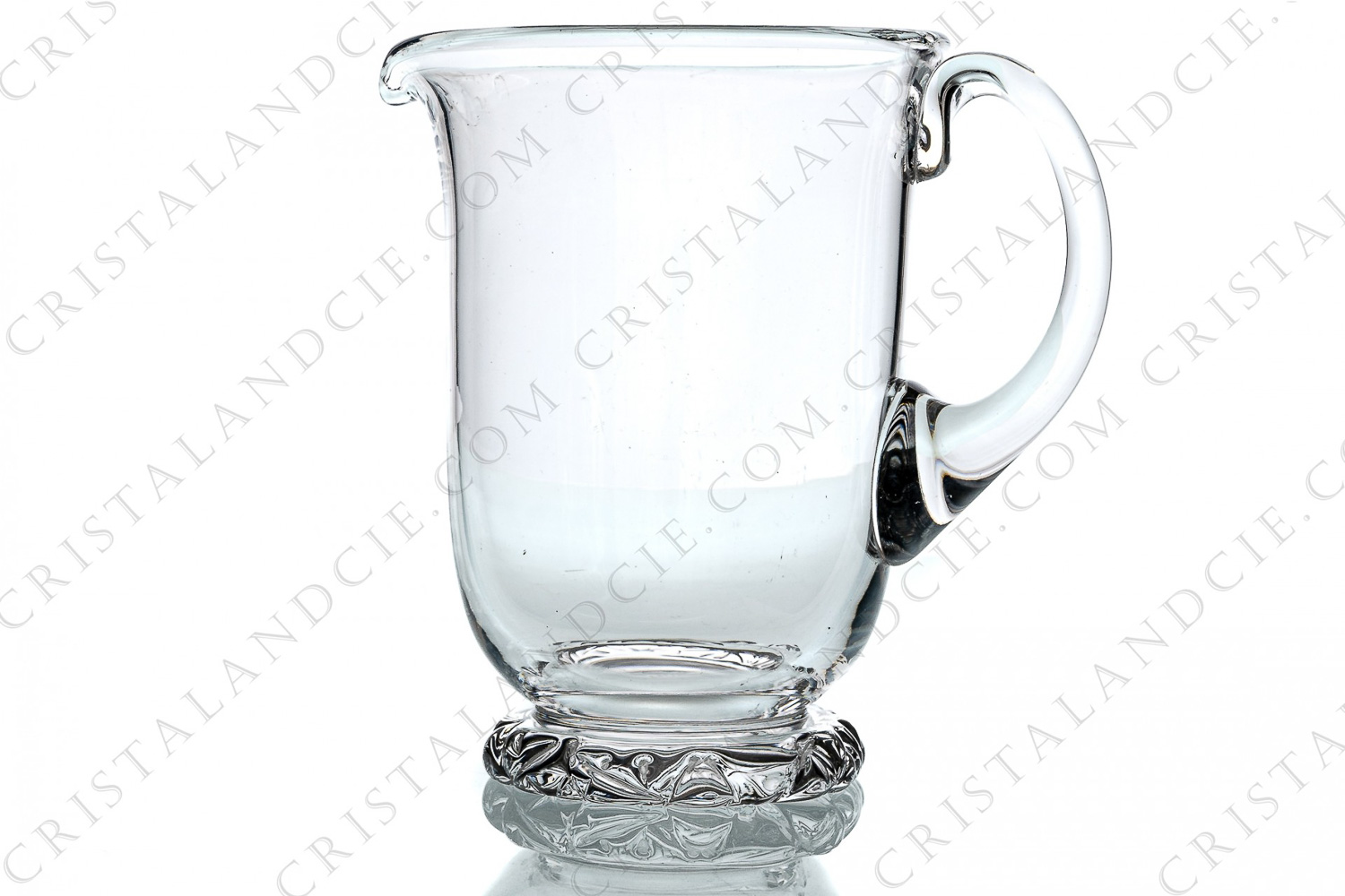 Water jug in crystal by Daum pattern Kim photo-1