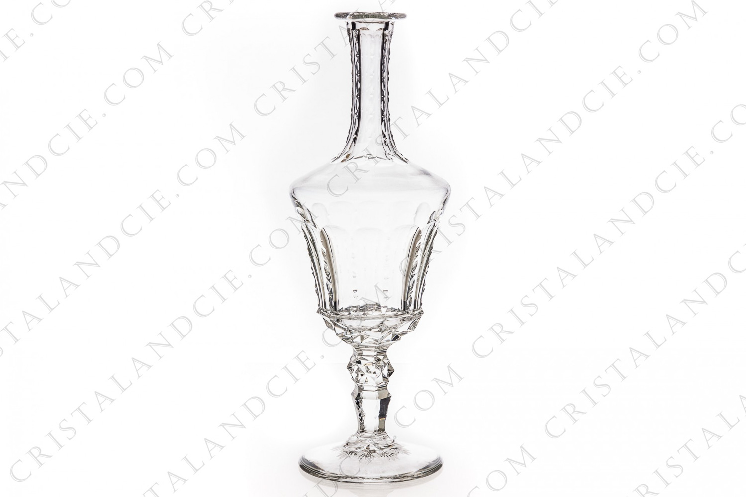 ANCIENNE CARAFE A Vin Cristal De Saint Louis Art Deco Gravure 4080 EUR
