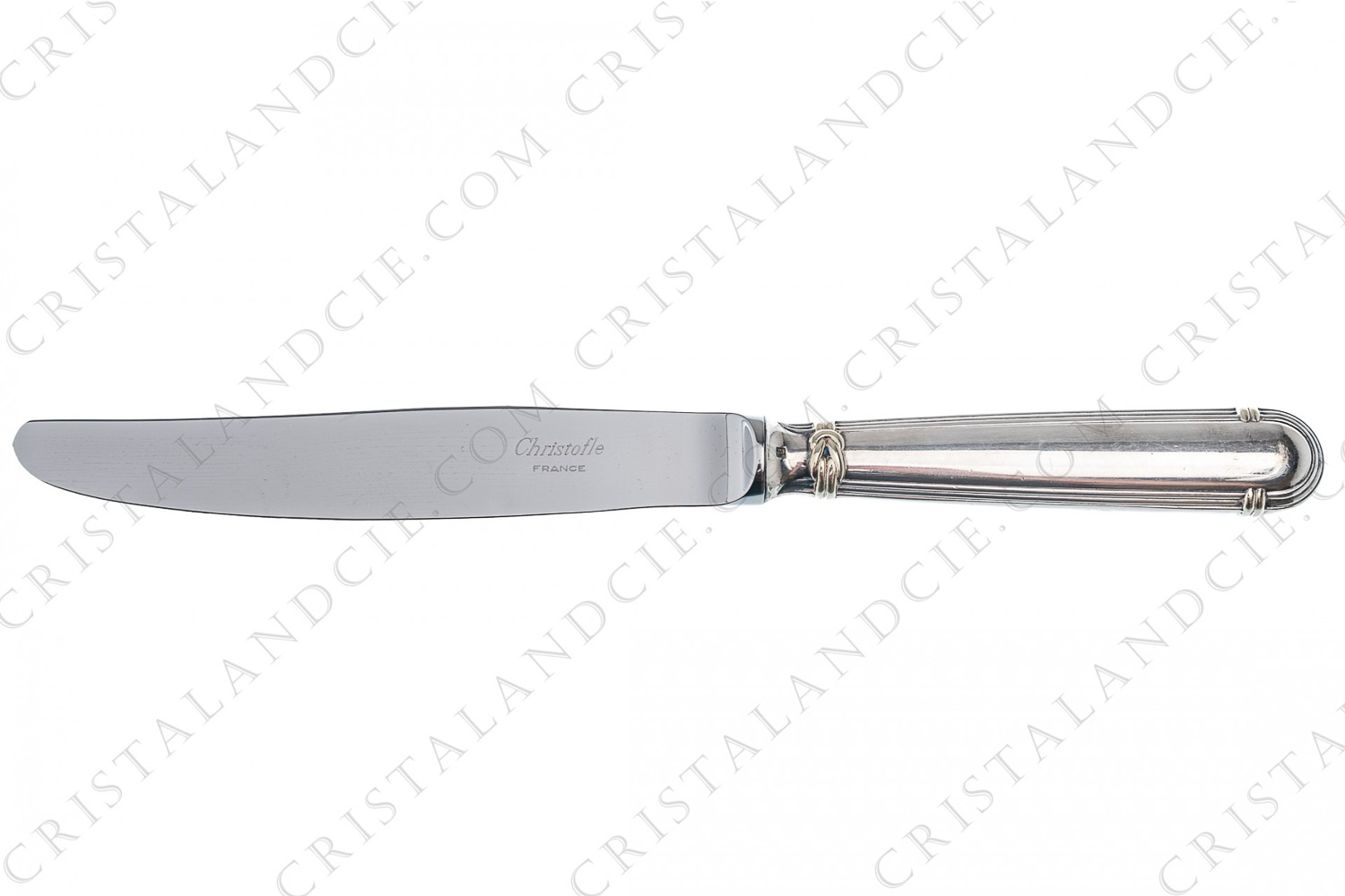 Christofle - Couteaux de table Marly (7) - Plaqué argent