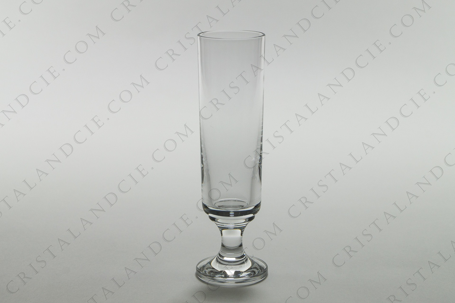 Champagne flute in crystal by Baccarat pâttern Diabolo photo-1