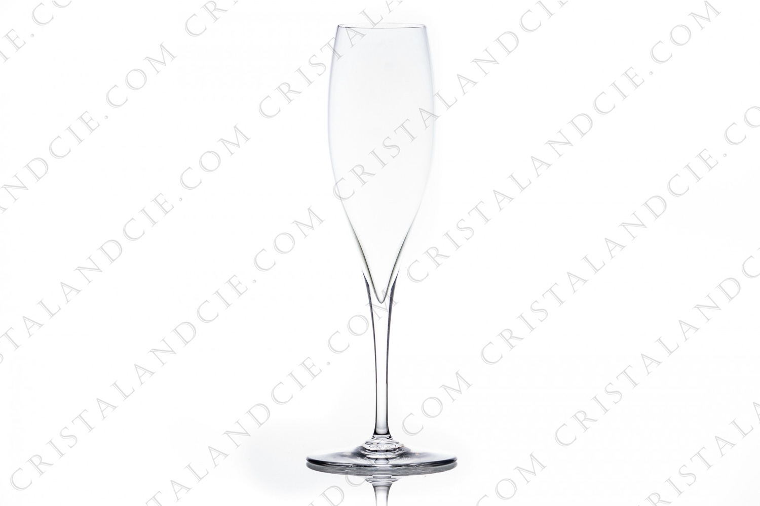Champagne flute in crystal by Baccarat pattern Saint-Remy photo-1