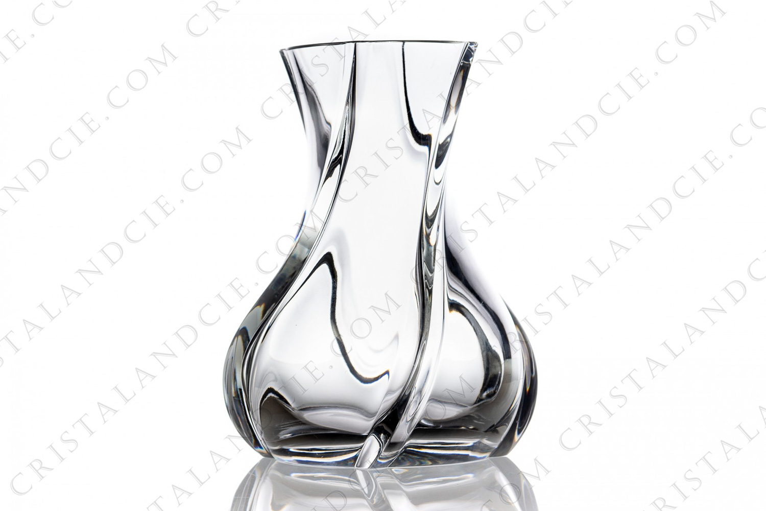 Vase en cristal de Baccarat modèle Serpentin photo-1
