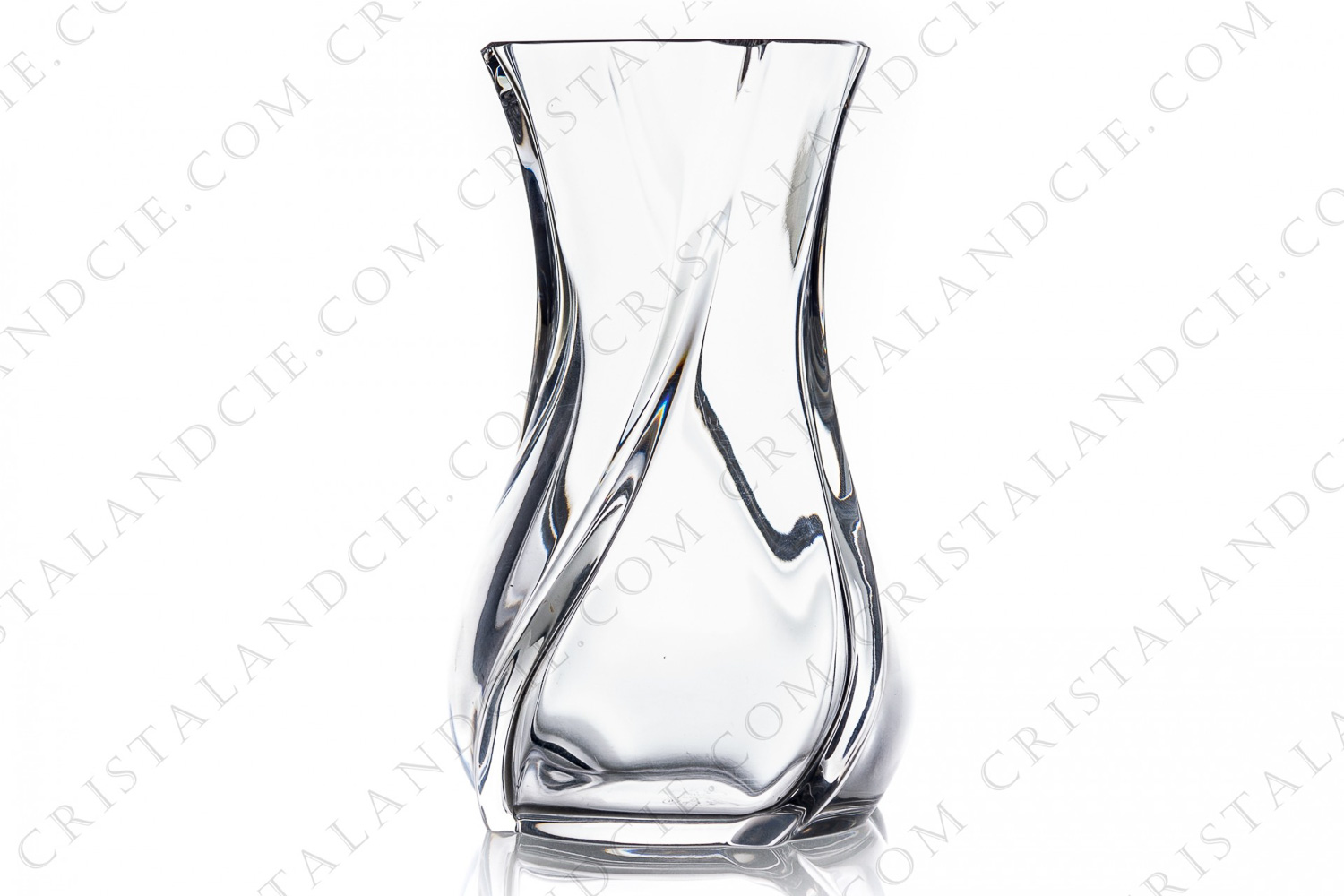 Vase en cristal de Baccarat modèle Serpentin photo-1