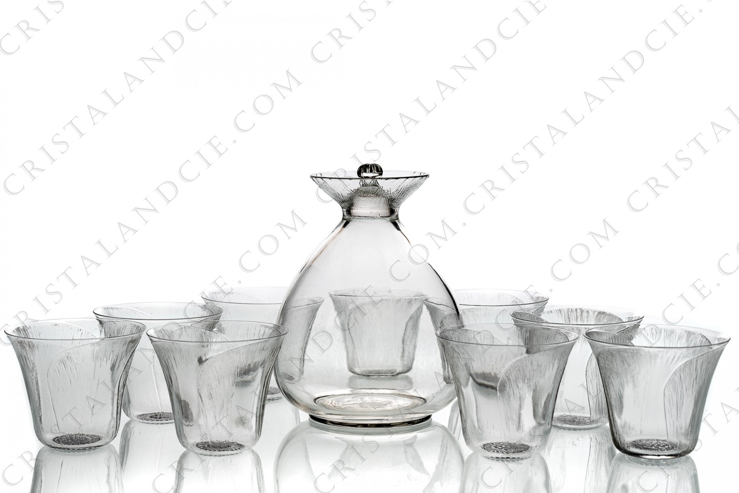 Service en verre blanc de R photo-1