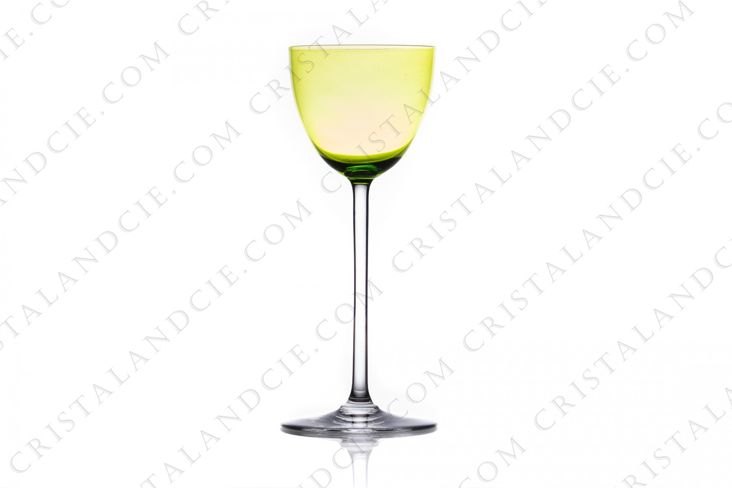 Verre à vin du Rhin roemer en cristal mousse de Baccarat modèle Perfection photo-1
