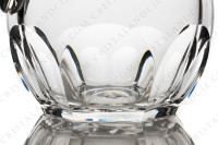 Broc à eau en cristal de Baccarat modèle Harcourt présentant un décor taillé de côtes plates photo-6