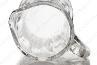 Canette en cristal de Baccarat modèle Malmaison ornée de côtes plates photo-6