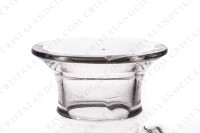 Carafe à Porto en cristal de Lalique modèle Nippon ornée de frises de perles sur la paraison et le bouchon photo-6