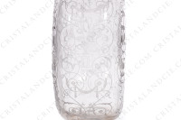 Carafe à vin en cristal de Baccarat modèle Michelangelo présentant un important décor gravé photo-6