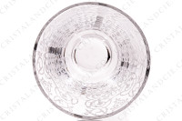 Set of five cordial glasses in crystal by Baccarat pattern Michelangelo with an important engraved pattern photo-6