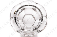 Confiturier et sa cuillère en cristal de Baccarat modèle Harcourt Missouri à décor de pans coupés photo-5