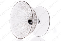 Coupe à Champagne en cristal de Baccarat modèle Argentina présentant un important décor gravé photo-2