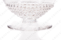 Coupe à Champagne en cristal de Lalique modèle Nippon ornés de frises de perles sur la paraison photo-4