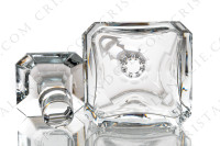 Flacon à Whisky en cristal de Baccarat modèle Perfection Napoléon, orné d un "N" couronné en inscrustations or photo-8