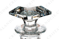 Flacon à Whisky en cristal de Baccarat modèle Perfection Napoléon, orné d un "N" couronné en inscrustations or photo-4
