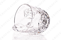 Paire de timbales à punch en cristal de Baccarat modèle Juigne présentant un important décor taillé photo-6