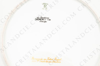 Round deep dish in Limoges china by Raynaud pattern Promenade au Palais Royal photo-12