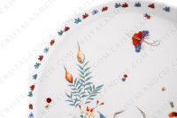 Plateau en porcelaine de Limoges de la maison Le Lys Royal modèle Kakiemon photo-3