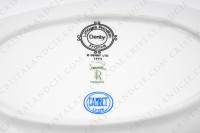 Ravier en porcelaine de Limoges de la maison Raynaud pour Denby modèle English Garden orné de fleurs polychromes et d insectes photo-6