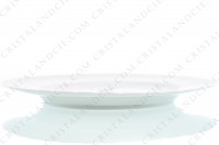 Set of six dinner plates in china of Limoges by Bernardaud pattern Sceaux, decorated with a polychrome couple of pheasants photo-2