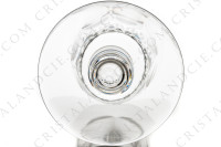 Série de six verres à eau n°2 en cristal de Baccarat modèle Missouri à décor taillé de côtes plates photo-7