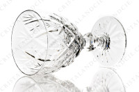 Set of six water glasses n°2 in crystal by Saint-Louis pattern Versailles with an important cut pattern photo-3
