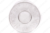 Sérié de six verres à liqueur en cristal de Baccarat modèle Michelangelo présentant un important décor gravé photo-7