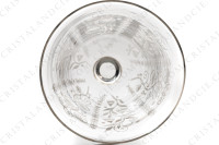 Set of six Sherry glasses n°5 in crystal by Baccarat pattern Argentina with an important engraved pattern photo-6