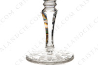 Série de six verres à Porto n°5 en cristal de Saint-Louis modèle Camargue présentant un important décor taillé photo-5