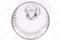 Série de six verres à Porto n°5 en cristal de Baccarat modèle Nancy présentant un important décor taillé photo-6