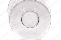 Série de six verres à vin blanc n°4 en cristal de Baccarat modèle Michelangelo présentant un important décor gravé photo-7