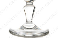 Série de six verres à vin blanc n°4 en cristal de Baccarat modèle Missouri à décor taillé de côtes plates photo-5