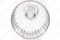 Série de six verres à vin blanc n°4 en cristal de Baccarat modèle Nancy présentant un important décor taillé photo-6