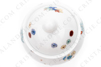 Sucrier en porcelaine de Limoges de la maison Le Lys Royal modèle Kakiemon photo-4