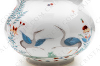 Sucrier en porcelaine de Limoges de la maison Le Lys Royal modèle Kakiemon photo-5