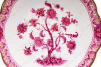 Tasse à café en porcelaine de Limoges de la maison Haviland modèle Arbre pourpre forme Lutèce orné d un arbre fleuri pourpre et jaune en son centre, de frises végétales et d un liseré or photo-8