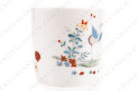 Tasse à café en porcelaine de Limoges de la maison Le Lys Royal modèle Kakiemon photo-5