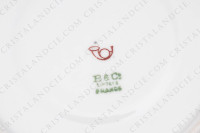 Tea cup in Limoges china by Bernardaud decorated with a polychrome Japanese pattern photo-10